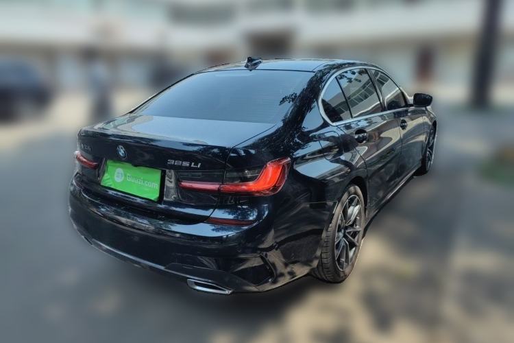 Used BMW 3 Series 2021 Second Facelift 325Li M Sport Package Rear Right 45 Deg