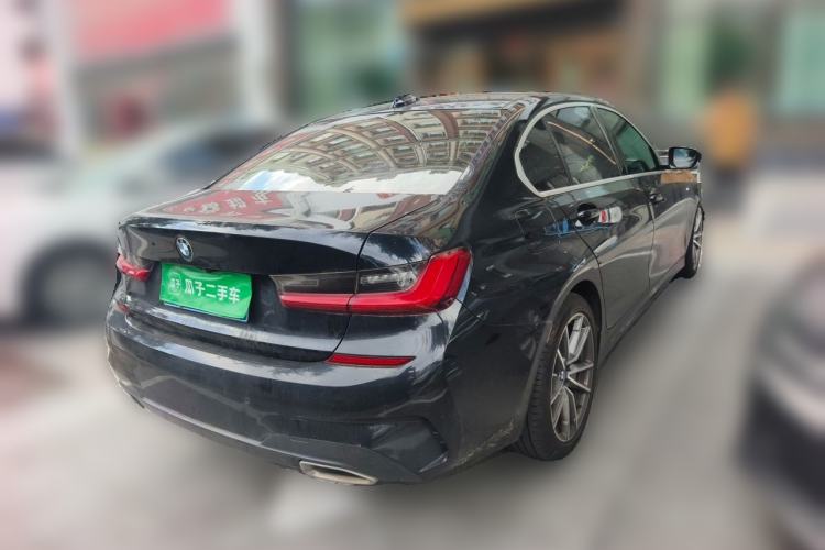 Used BMW 3 Series 2021 320Li M Sport Package Rear Right 45 Deg