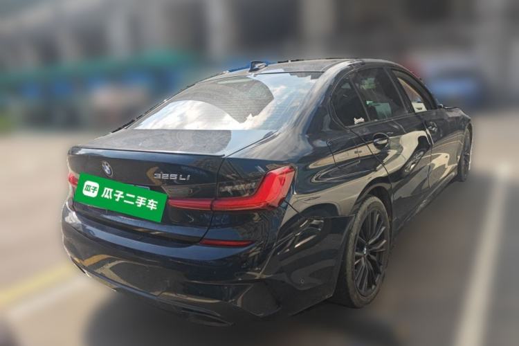 Used BMW 3 Series 2021 Facelifted 325Li M Sport Night Edition Package Rear Right 45 Deg