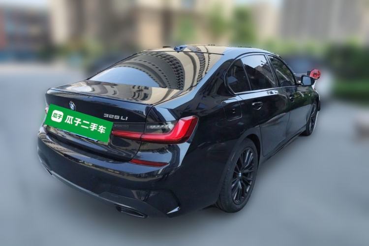 Used BMW 3 Series 2021 Facelifted 325Li M Sport Night Edition Package Rear Right 45 Deg