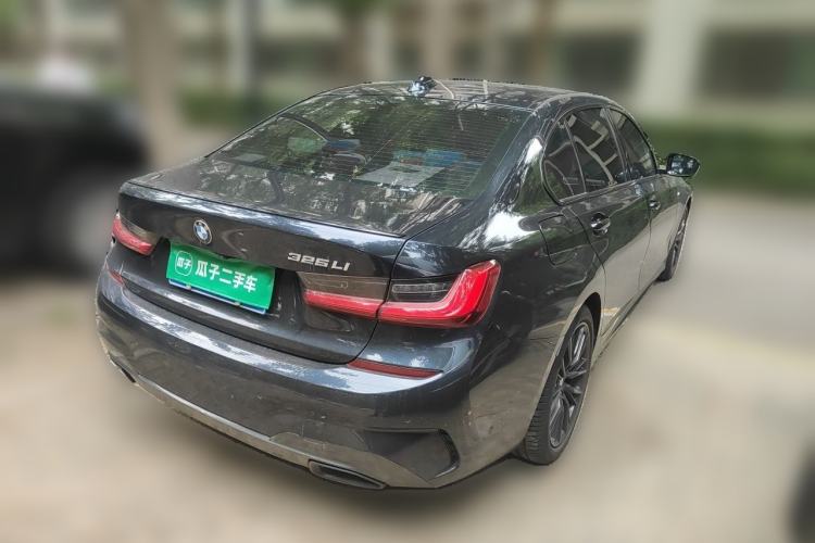 Used BMW 3 Series 2021 Second Facelift 325Li M Sport Night Edition Package Rear Right 45 Deg