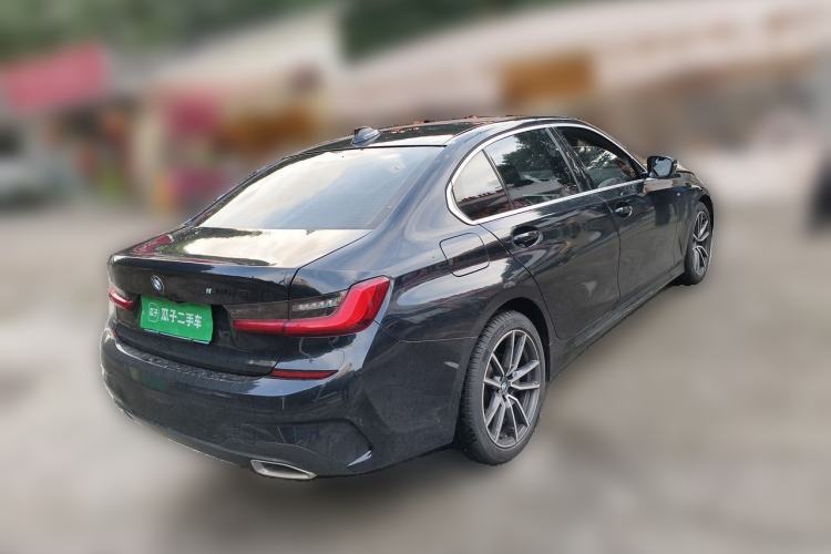 Used BMW 3 Series 2021 320Li M Sport Package Rear Right 45 Deg