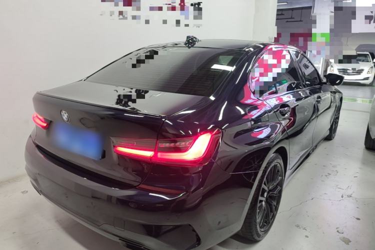Used BMW 3 Series 2021 Facelifted 325Li M Sport Night Edition Package Rear Right 45 Deg
