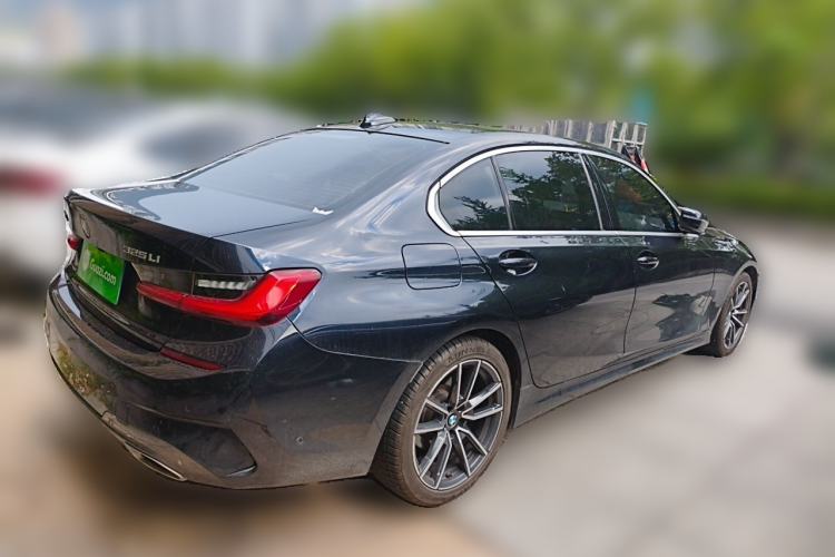 Used BMW 3 Series 2021 325Li M Sport Package Rear Right 45 Deg