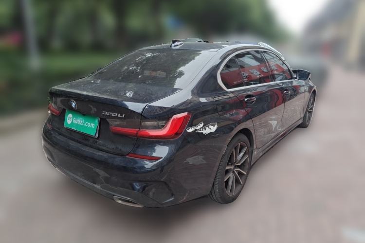 Used BMW 3 Series 2021 Facelifted 320Li M Sport Package Rear Right 45 Deg