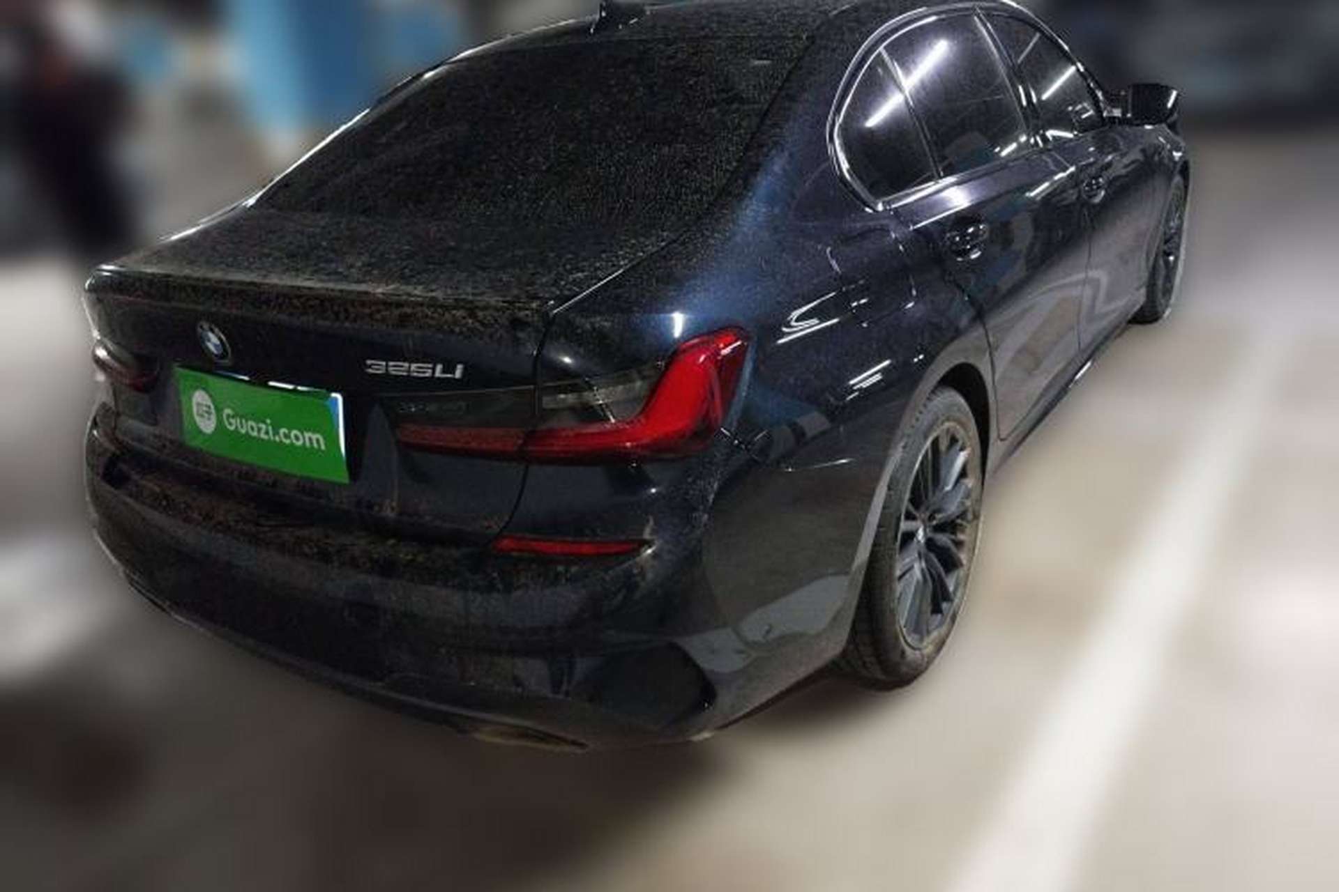 Used BMW 3 Series 2021 325Li M Sport Shadowline Package Rear Right 45 Deg