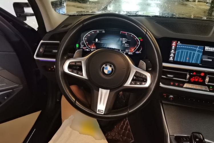 Used BMW 3 Series 2021 325Li M Sport Shadowline Package Steering Wheel