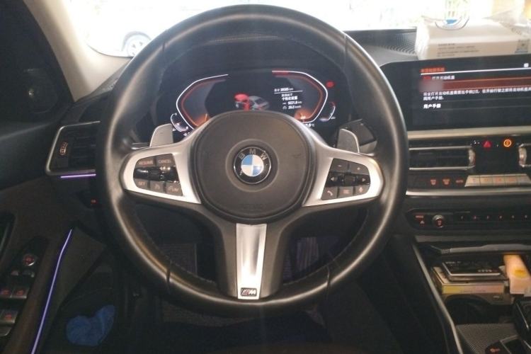 Used BMW 3 Series 2021 Second Facelift 325i M Sport Night Edition Package Steering Wheel