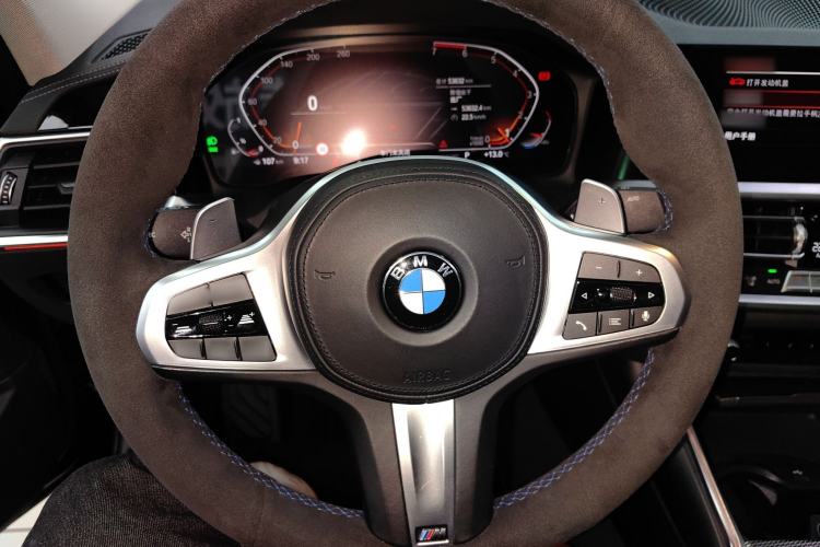 Used BMW 3 Series 2021 Second Facelift 330Li xDrive M Sport Night Edition Package Steering Wheel