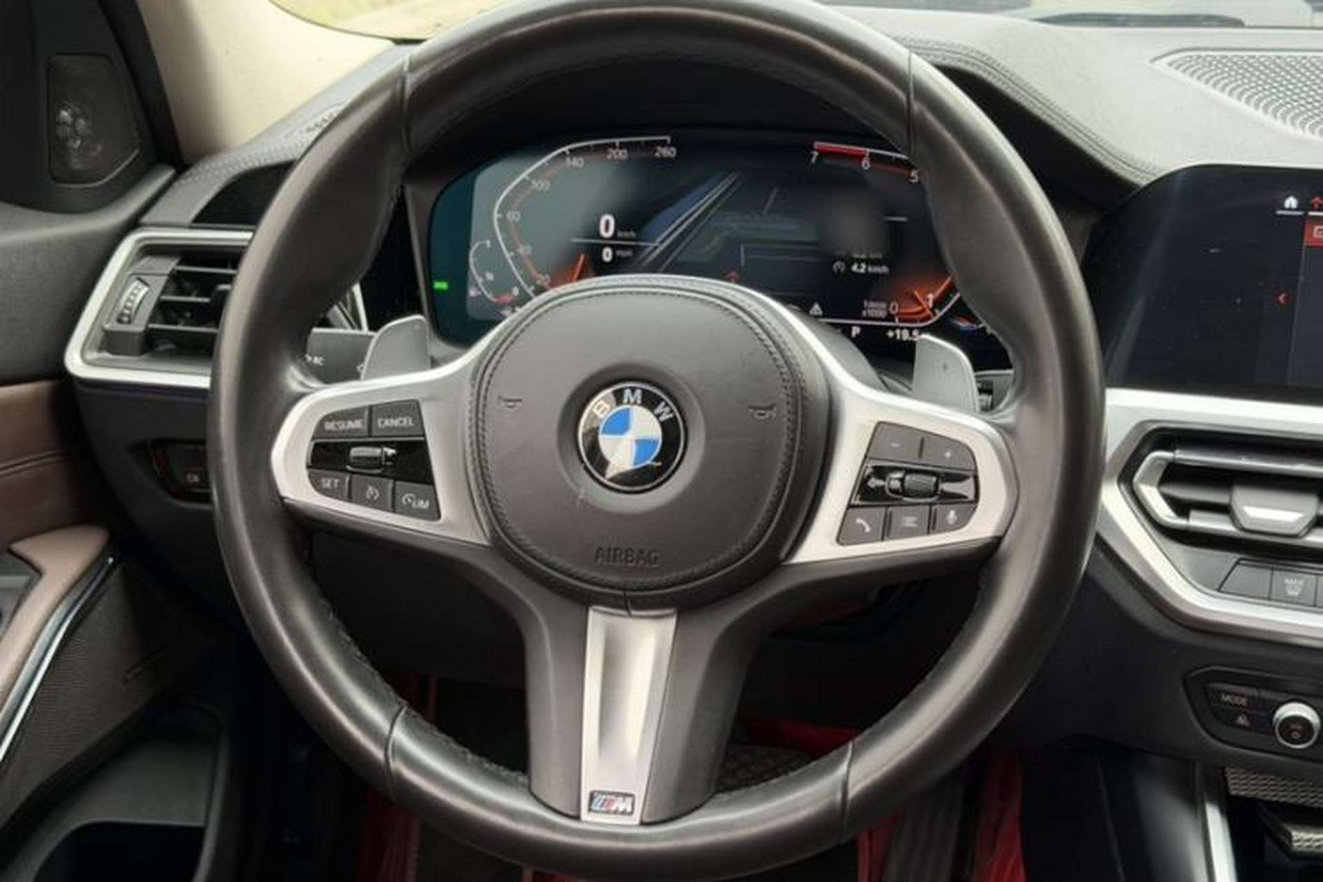 Used BMW 3 Series 2021 325Li M Sport Shadowline Package Steering Wheel