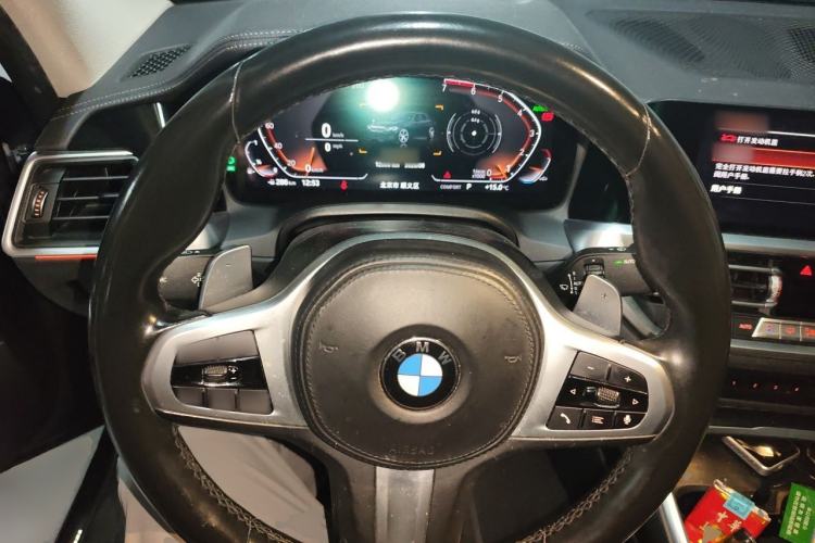 Used BMW 3 Series 2021 Second Facelift 325i M Sport Night Edition Package Steering Wheel
