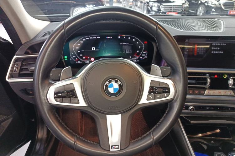 Used BMW 3 Series 2021 Second Facelift 325Li M Sport Night Edition Package Steering Wheel