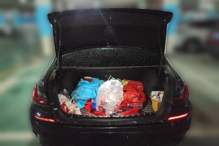 Used BMW 3 Series 2021 325Li M Sport Shadowline Package Trunk