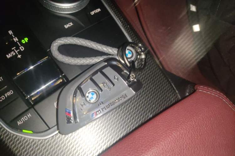Used BMW 3 Series 2021 Second Facelift 325Li M Sport Night Edition Package Vehicle Key