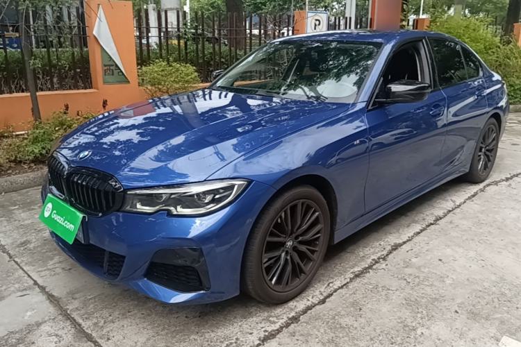 Used BMW 3 Series 2021 Second Facelift 325i M Sport Night Edition Package Guazi used car, China used car export, Used car for sale, Used cars, Cheapest cars for sale