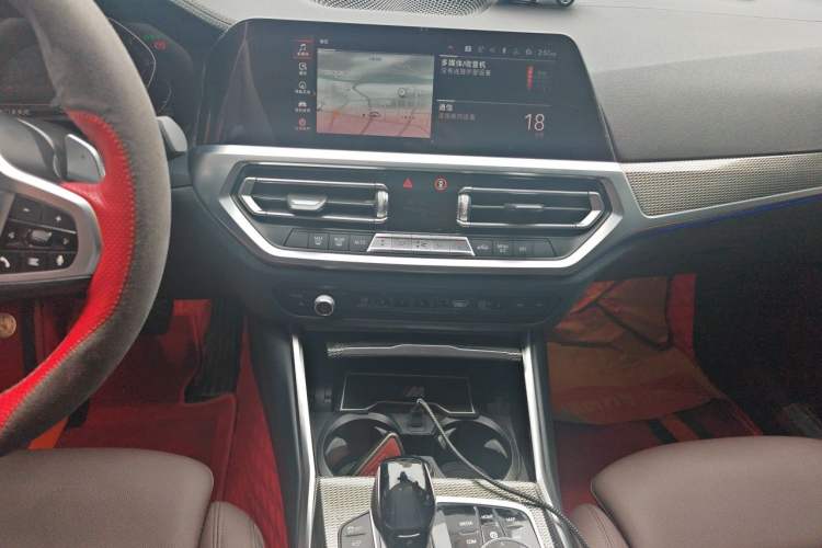 Used BMW 3 Series 2021 325Li M Sport Shadowline Package Audio And AC Panel