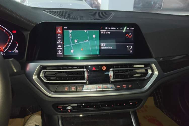Used BMW 3 Series 2021 325Li M Sport Package Audio And AC Panel