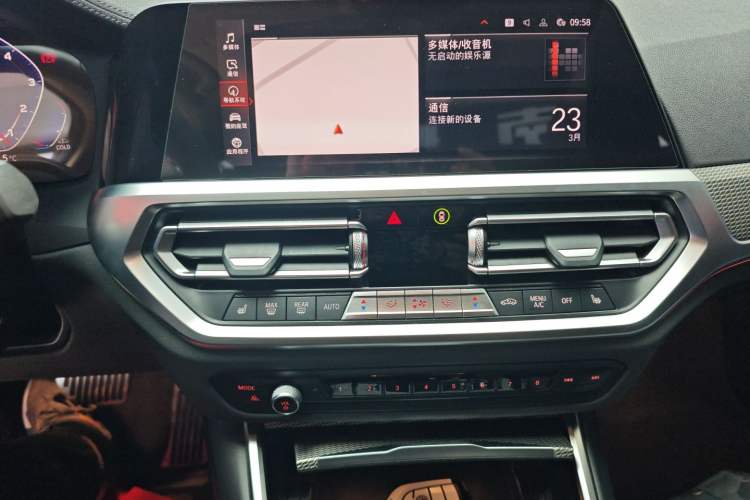 Used BMW 3 Series 2021 Facelifted 325Li M Sport Night Edition Package Audio And AC Panel