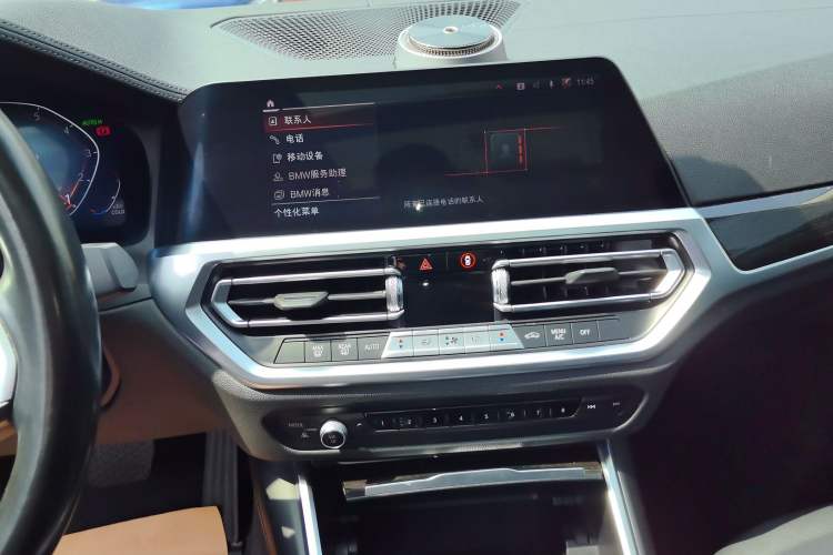 Used BMW 3 Series 2021 Second Facelift 325Li M Sport Package Audio And AC Panel