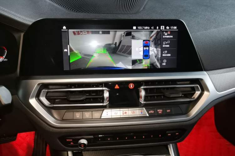Used BMW 3 Series 2021 325Li M Sport Shadowline Package Audio And AC Panel