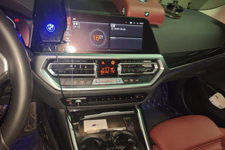 Used BMW 3 Series 2021 Second Facelift 325Li M Sport Package Audio And AC Panel