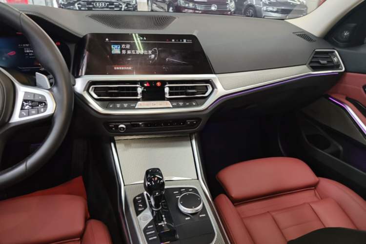 Used BMW 3 Series 2021 Restyled 325i M Sport Night Edition Package Audio And AC Panel