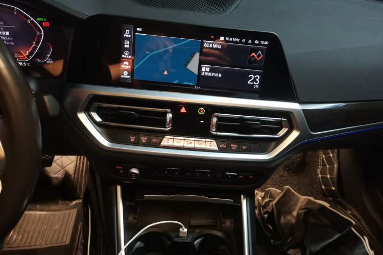 Used BMW 3 Series 2021 325Li M Sport Package Audio And AC Panel