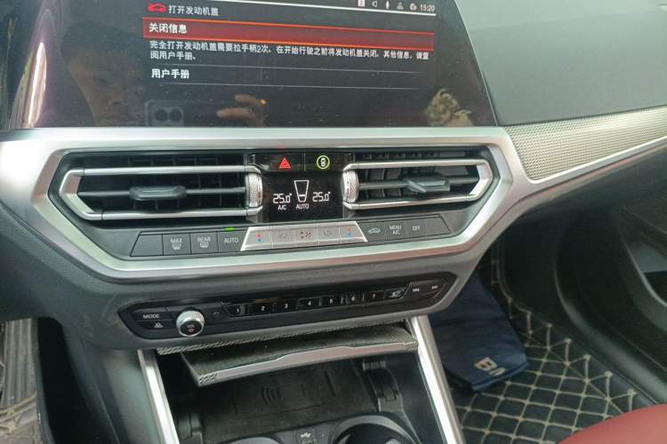 Used BMW 3 Series 2021 Restyled 325i M Sport Night Edition Package Audio And AC Panel