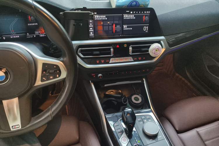 Used BMW 3 Series 2021 Restyled 325Li M Sport Package Audio And AC Panel