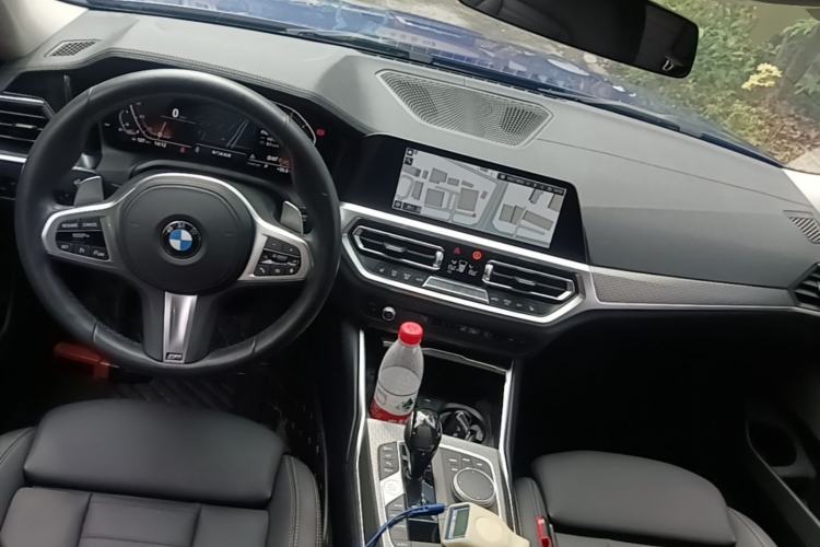Used BMW 3 Series 2021 Second Facelift 325i M Sport Night Edition Package Center Console