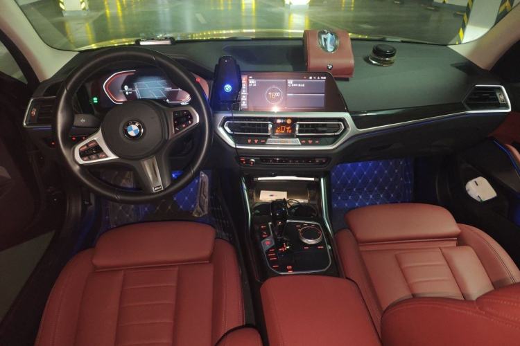 Used BMW 3 Series 2021 Second Facelift 325Li M Sport Package Center Console