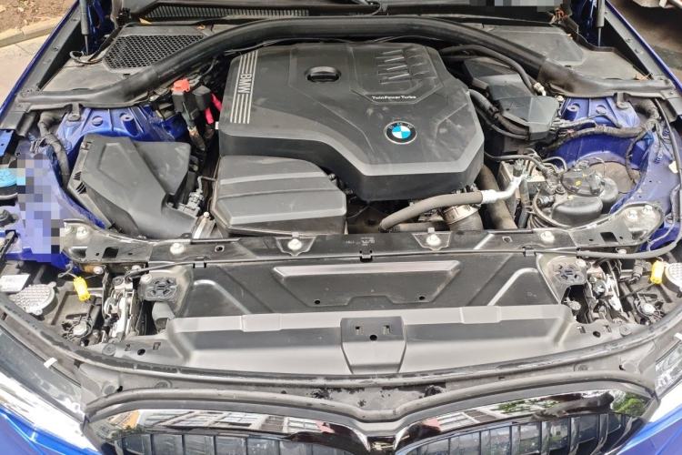 Used BMW 3 Series 2021 Second Facelift 325i M Sport Night Edition Package Engine Bay