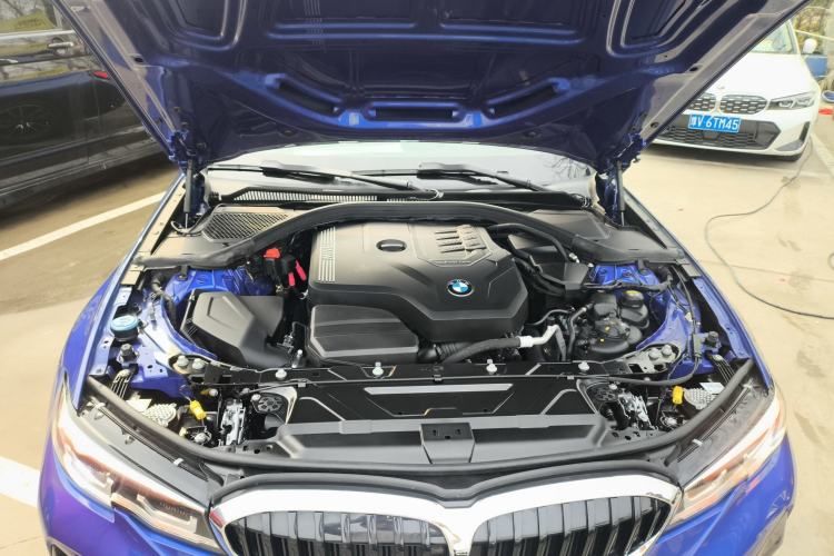 Used BMW 3 Series 2021 325Li M Sport Package Engine Bay