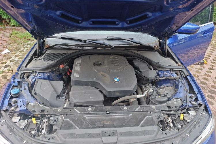 Used BMW 3 Series 2021 Second Facelift 320Li M Sport Package Engine Bay