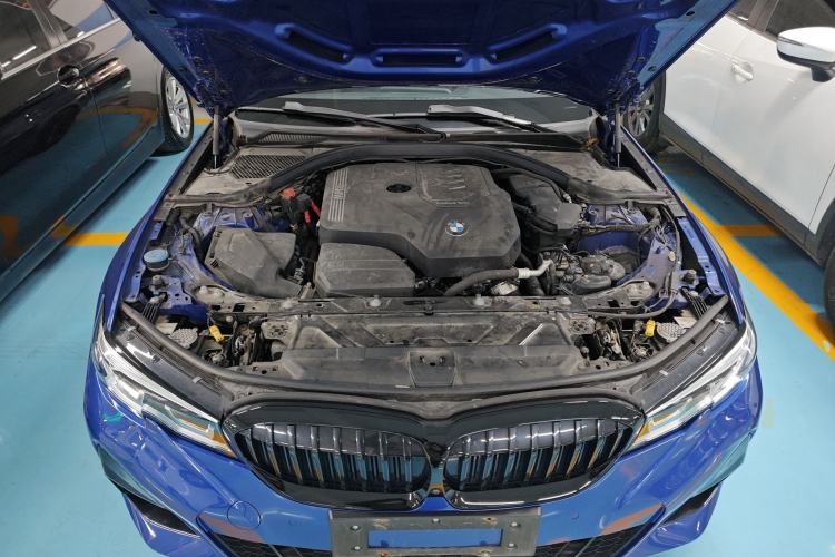 Used BMW 3 Series 2021 Second Facelift 325i M Sport Night Edition Package Engine Bay