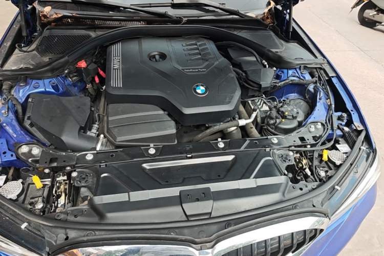 Used BMW 3 Series 2021 Second Facelift 320Li M Sport Package Engine Bay