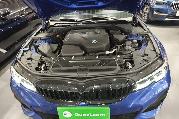 Used BMW 3 Series 2021 325Li M Sport Shadowline Package Engine Bay