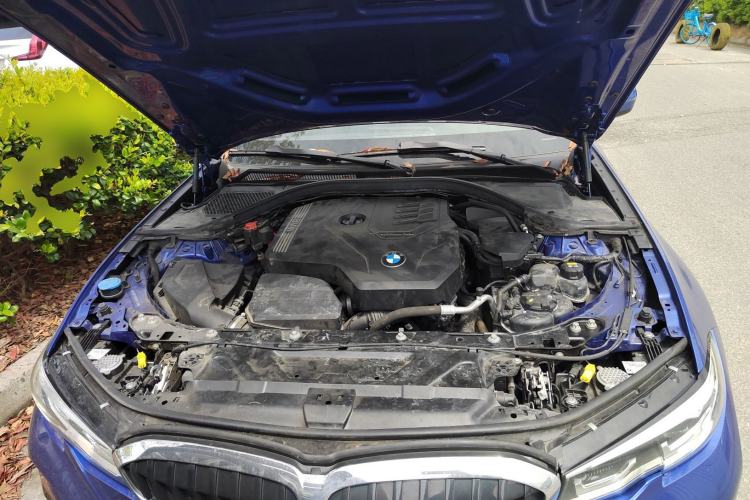 Used BMW 3 Series 2021 325Li M Sport Package Engine Bay