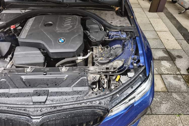 Used BMW 3 Series 2021 Restyled 325Li M Sport Package Engine Bay Left