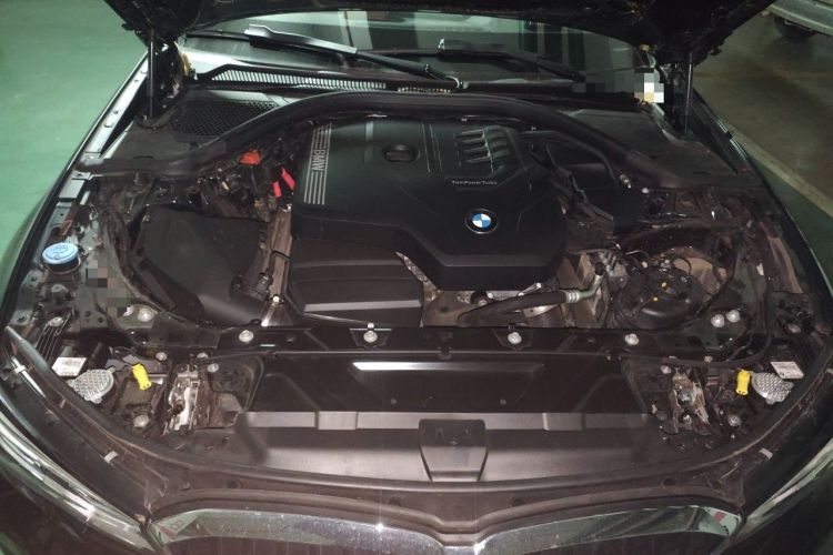 Used BMW 3 Series 2021 Second Facelift 325Li M Sport Package Engine Bay