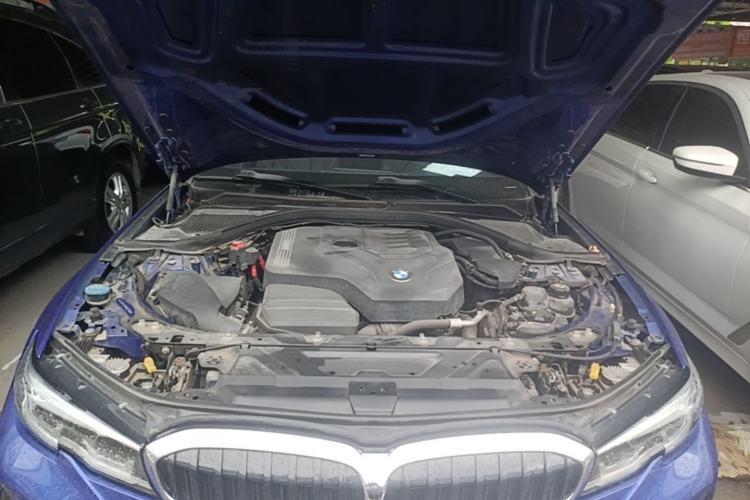 Used BMW 3 Series 2021 325Li M Sport Package Engine Bay