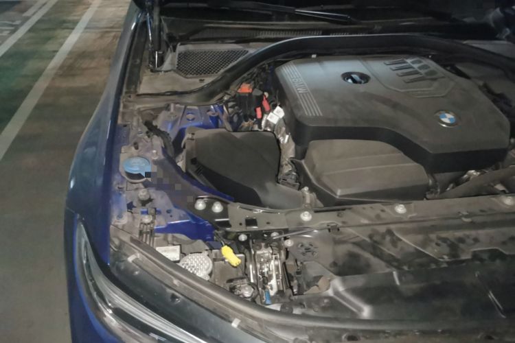 Used BMW 3 Series 2021 325i M Sport Night Edition package Engine Bay Right
