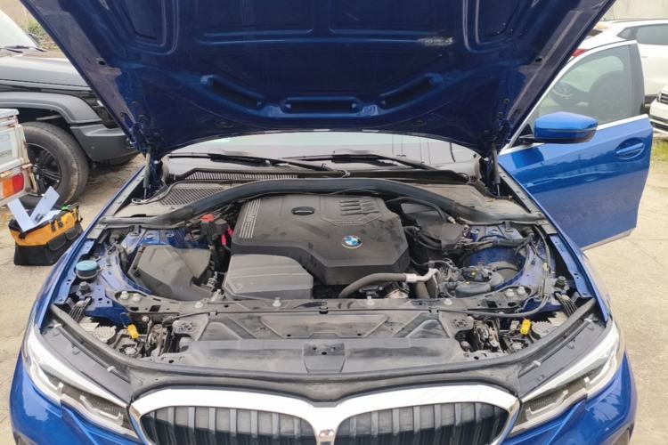 Used BMW 3 Series 2021 Second Facelift 325Li M Sport Package Engine Bay