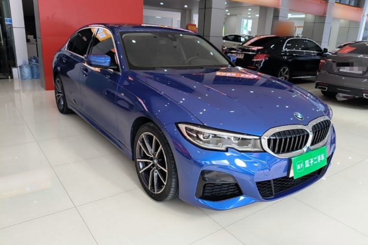 Used BMW 3 Series 2021 Second Facelift 325Li M Sport Package Front Right 45 Deg
