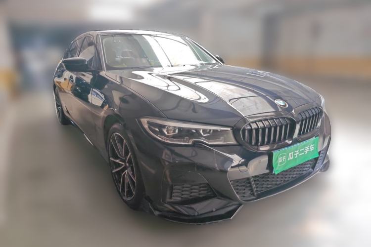 Used BMW 3 Series 2021 Second Facelift 325Li M Sport Package Front Right 45 Deg