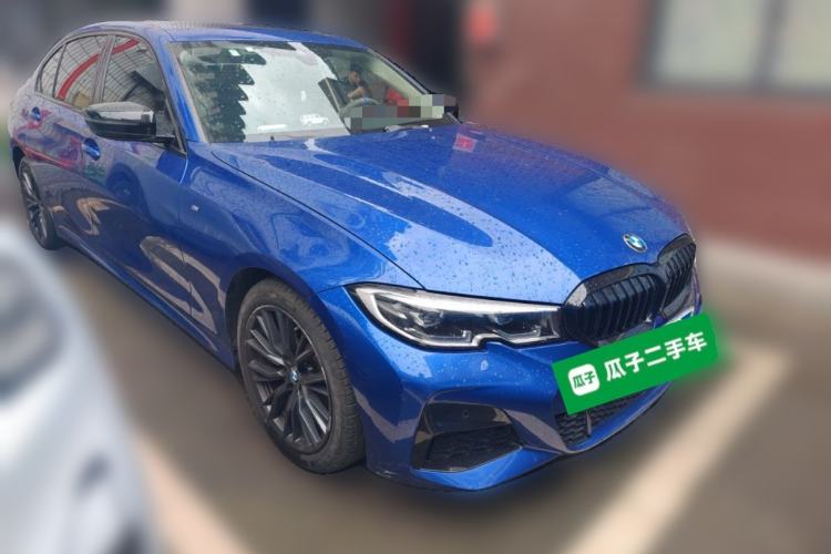 Used BMW 3 Series 2021 325Li M Sport Shadowline Package Front Right 45 Deg