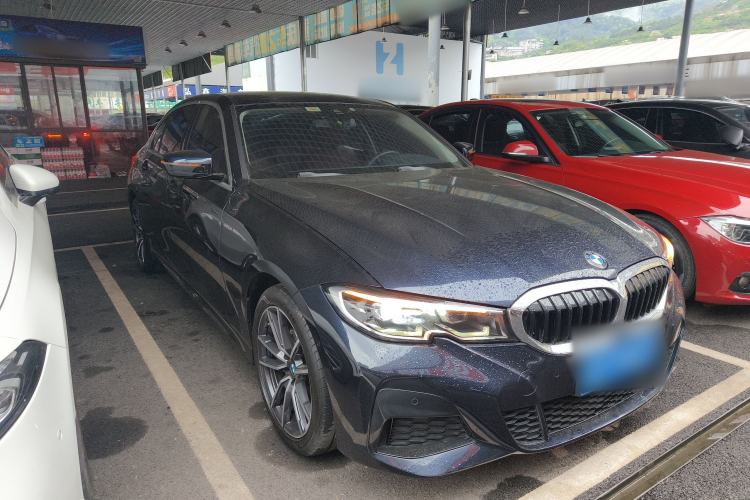 Used BMW 3 Series 2021 325Li M Sport Package Front Right 45 Deg