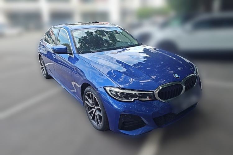 Used BMW 3 Series 2021 325Li xDrive M Sport Package Front Right 45 Deg