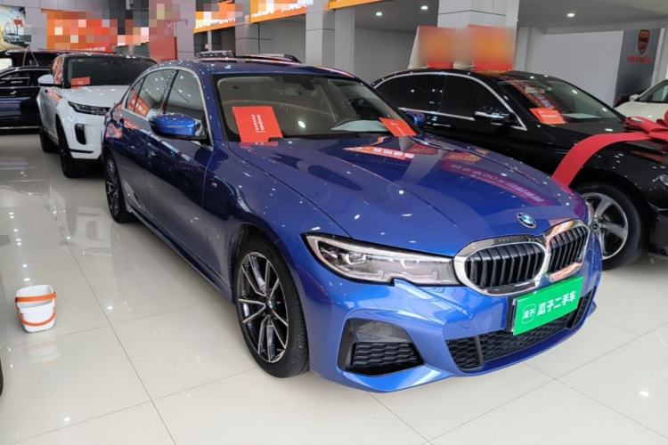 Used BMW 3 Series 2021 Second Facelift 320Li M Sport Package Front Right 45 Deg