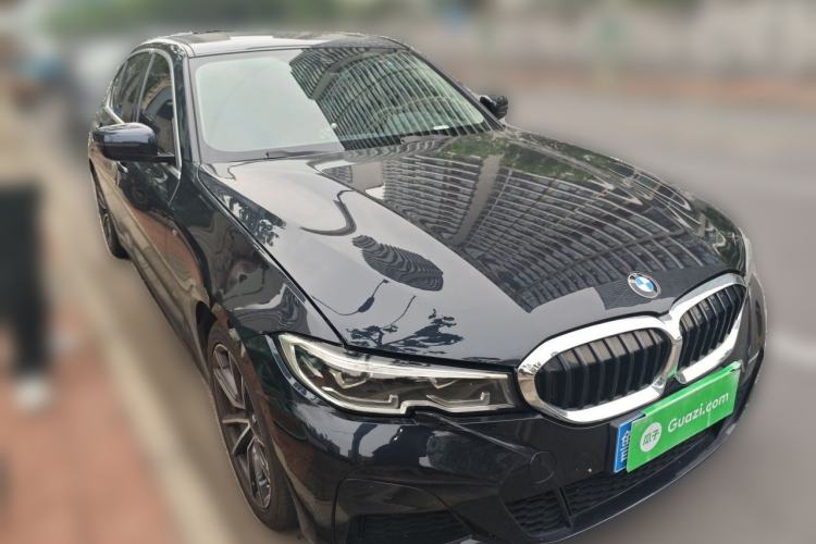 Used BMW 3 Series 2021 Second Facelift 325Li M Sport Package Front Right 45 Deg